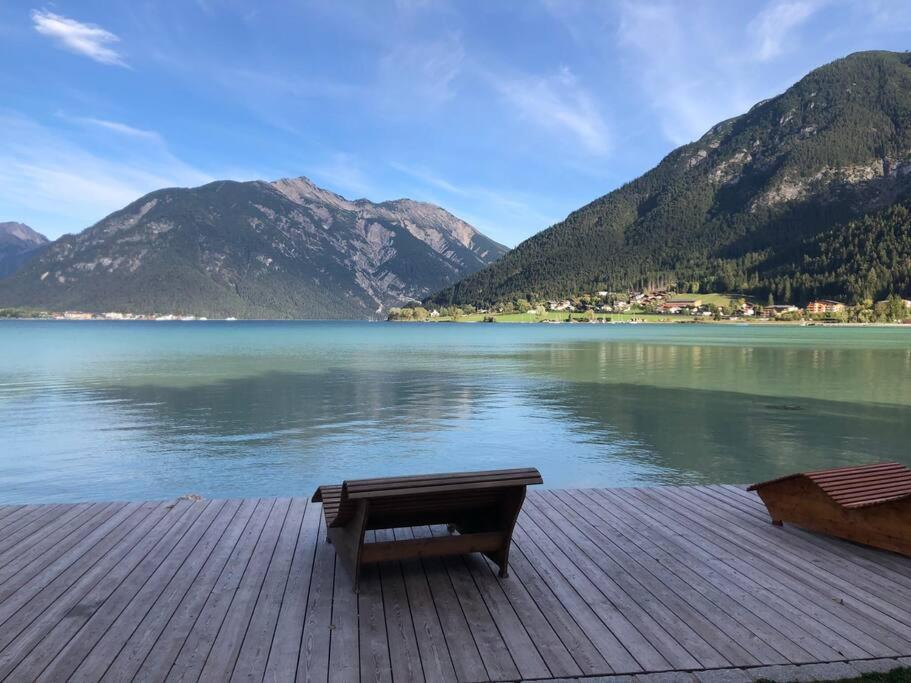 Urban Mountain Chalet With Lake View Maurach  Dış mekan fotoğraf